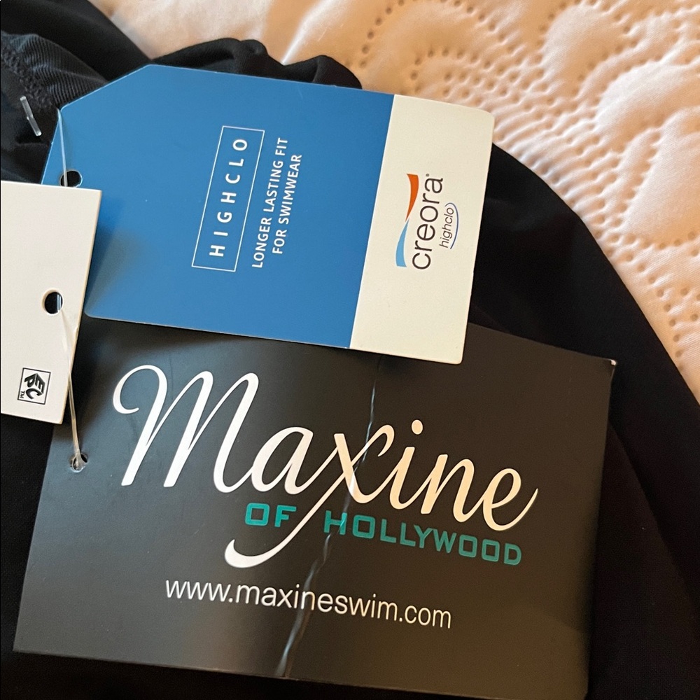 NWT Maxine of Hollywood Swim Romper - Picture 10 of 16